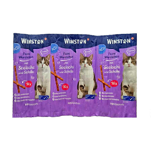 تشویقی مدادی ۱۰ عددی طعم ماهی گربه وینستون