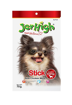 تشویقی سگ با طعم استیک جرهای Jerhigh Stick Chicken