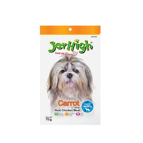 تشویقی سگ جرهای Jerhigh با طعم مرغ و هویج
