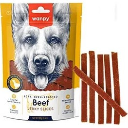 تشویقی سگ ونپی با طعم گوساله وزن 100 گرم